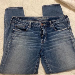 American eagle skinny jeans 12 short